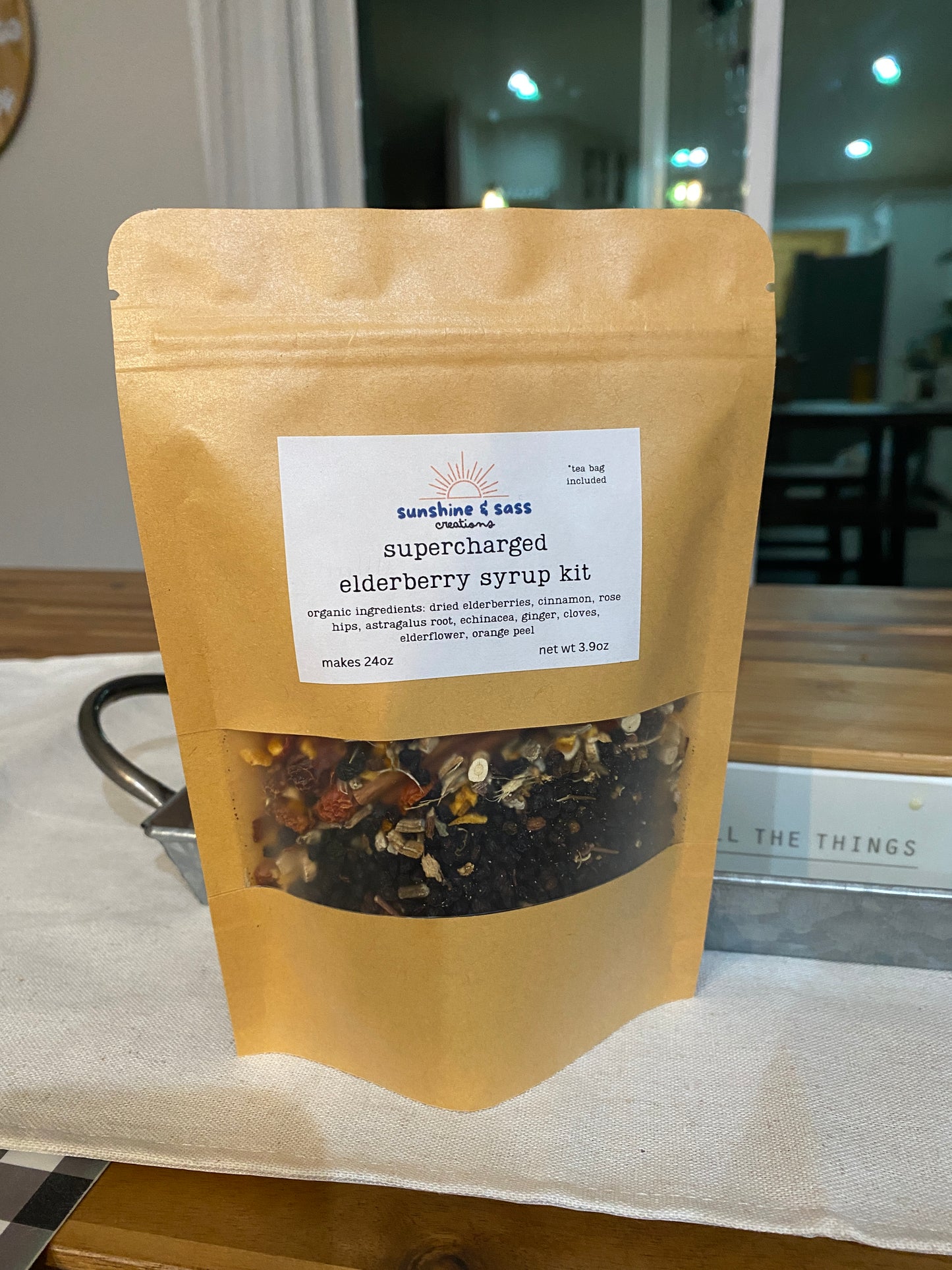 Supercharged Elderberry Syrup Kit