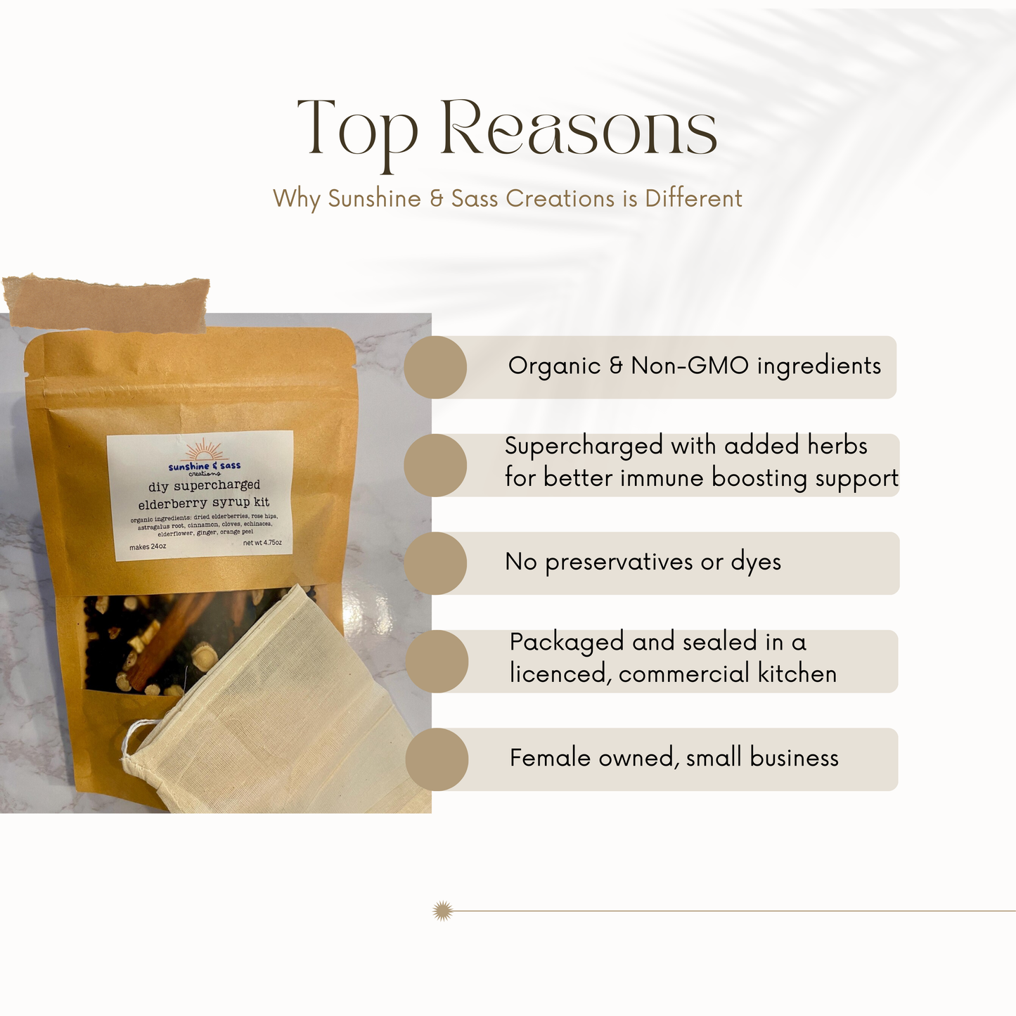 Allergy Elderberry Syrup Kit