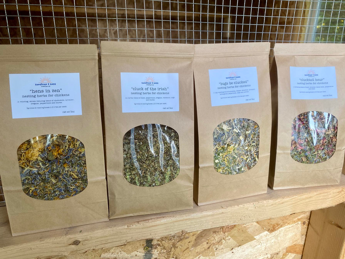 Chicken Nesting Herbs