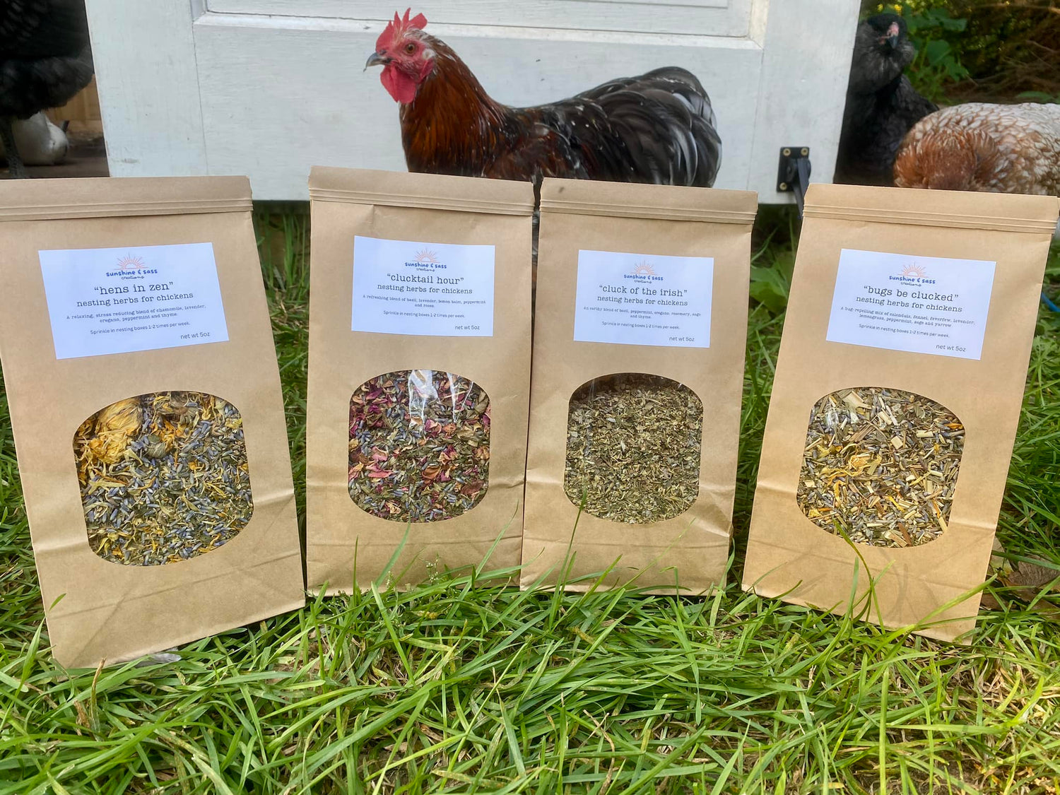 Chicken Nesting Herbs