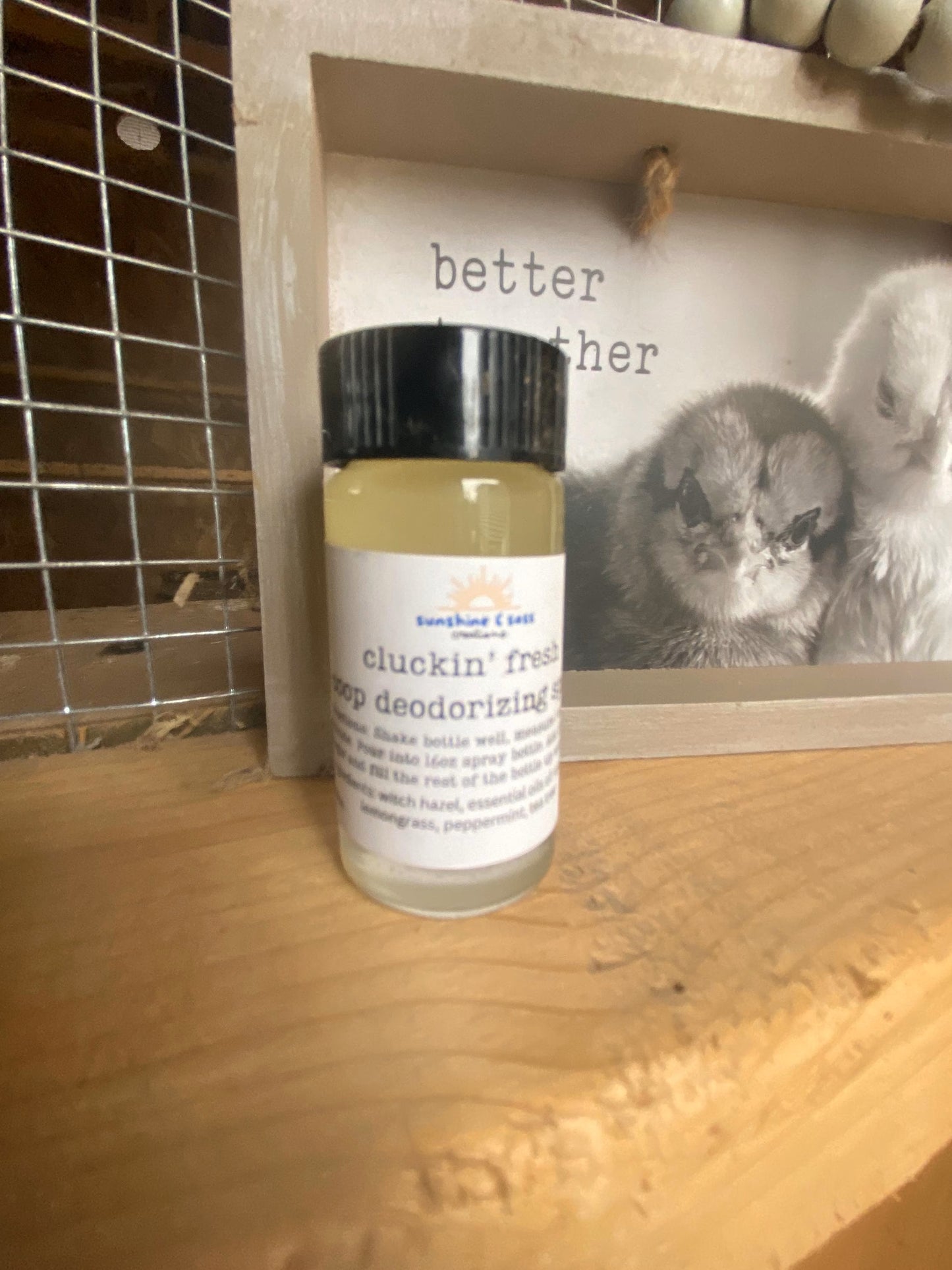 Cluckin' Fresh Chicken Coop Spray